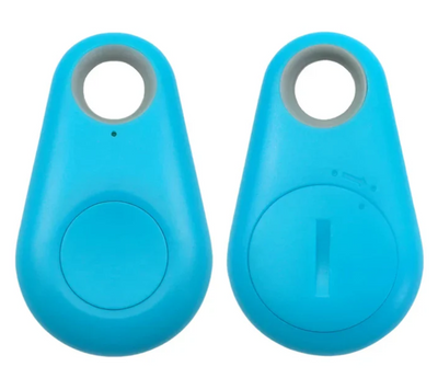 Kids Tracker – Mini GPS Sporingsenhed til Børns Sikkerhed Blå Bonusvis