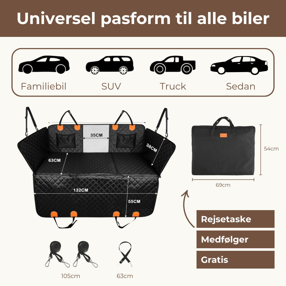 Pawloft Transporttaske til Hund – Foldbar, Slidstærk og Komfortabel Hundetaske til Rejser Bonusvis