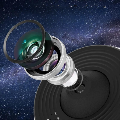 CelestialGlow | 12-i-1 HD Projektion & Rotations Star Projektor Lampe Sort og Hvid Bonusvis
