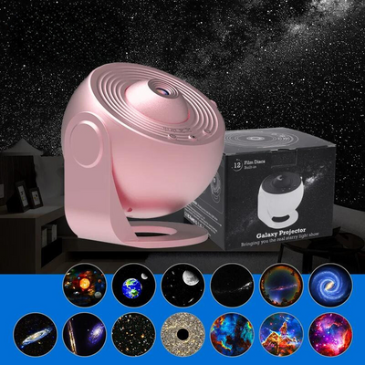 CelestialGlow | 12-i-1 HD Projektion & Rotations Star Projektor Lampe Bonusvis