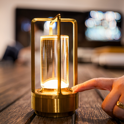 Elegant Trådløs Touch-Bordlampe – Stilfuld Belysning til Alle Rum Bonusvis
