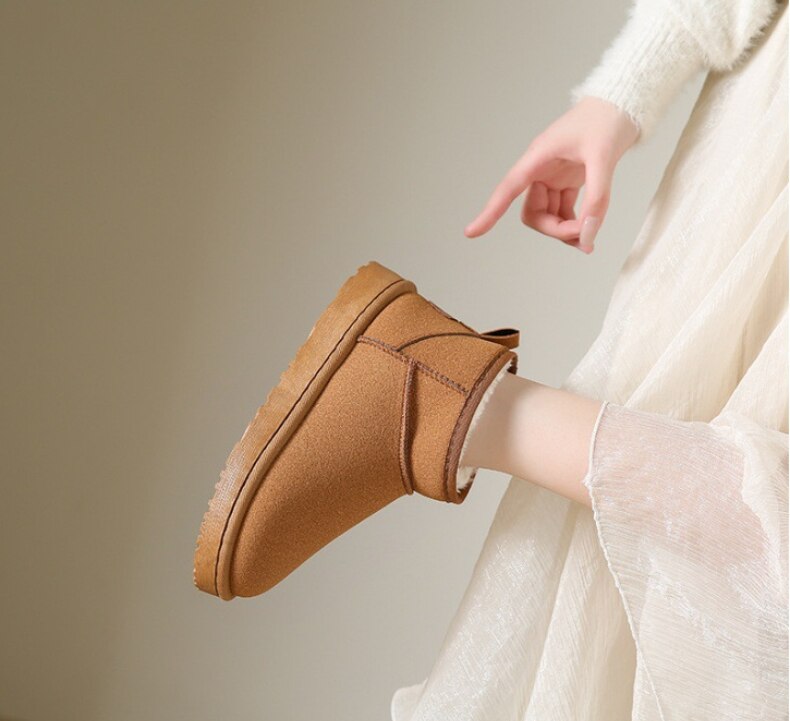 Bottines Fourrées en Cuir de Mouton – Komfort og Stil til Vinteren Bonusvis