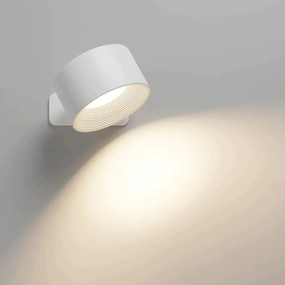 Trådløs 360° LED Bord- og Væglampe – Fleksibel Belysning til Alle Rum Hvid Bonusvis
