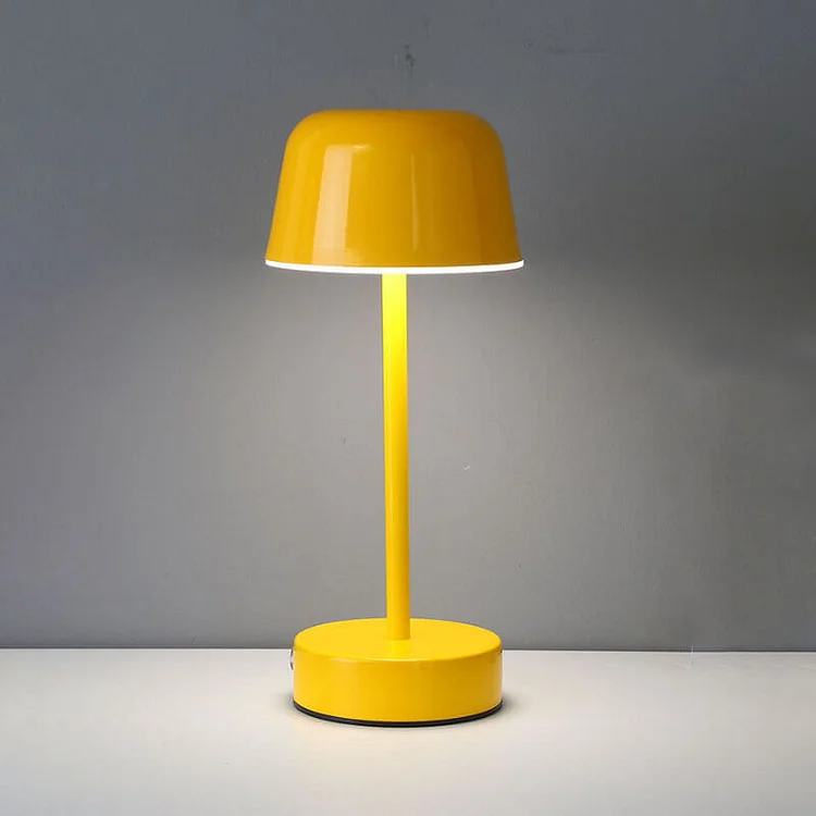 Prisma Bordlampe – Genopladelig med Justerbar Lysstyrke og 3 Lysfarver Jaune Bonusvis