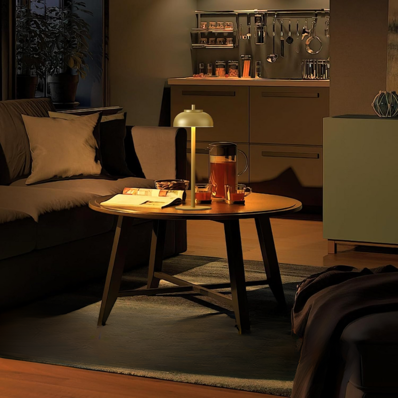 DazzleLite | Trådløs & Berøringskontrolleret Bordlampe Bonusvis