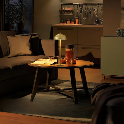 DazzleLite | Trådløs & Berøringskontrolleret Bordlampe Bonusvis