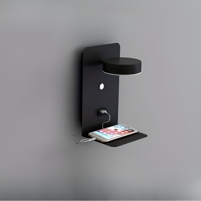 DazzleShelf | Minimalistisk & USB Opladnings Nattelygte Bonusvis
