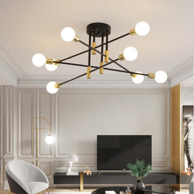 Valentina Moderne LED loftslampe 8 lys Bonusvis