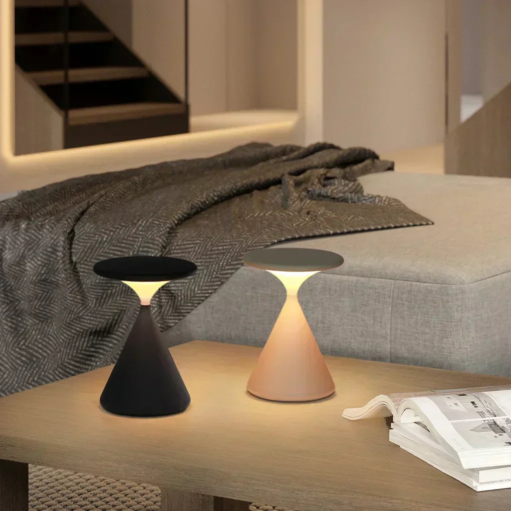 SableLume LED Lampe – Elegant og Trådløs Sable Form med Justerbart Lys Bonusvis