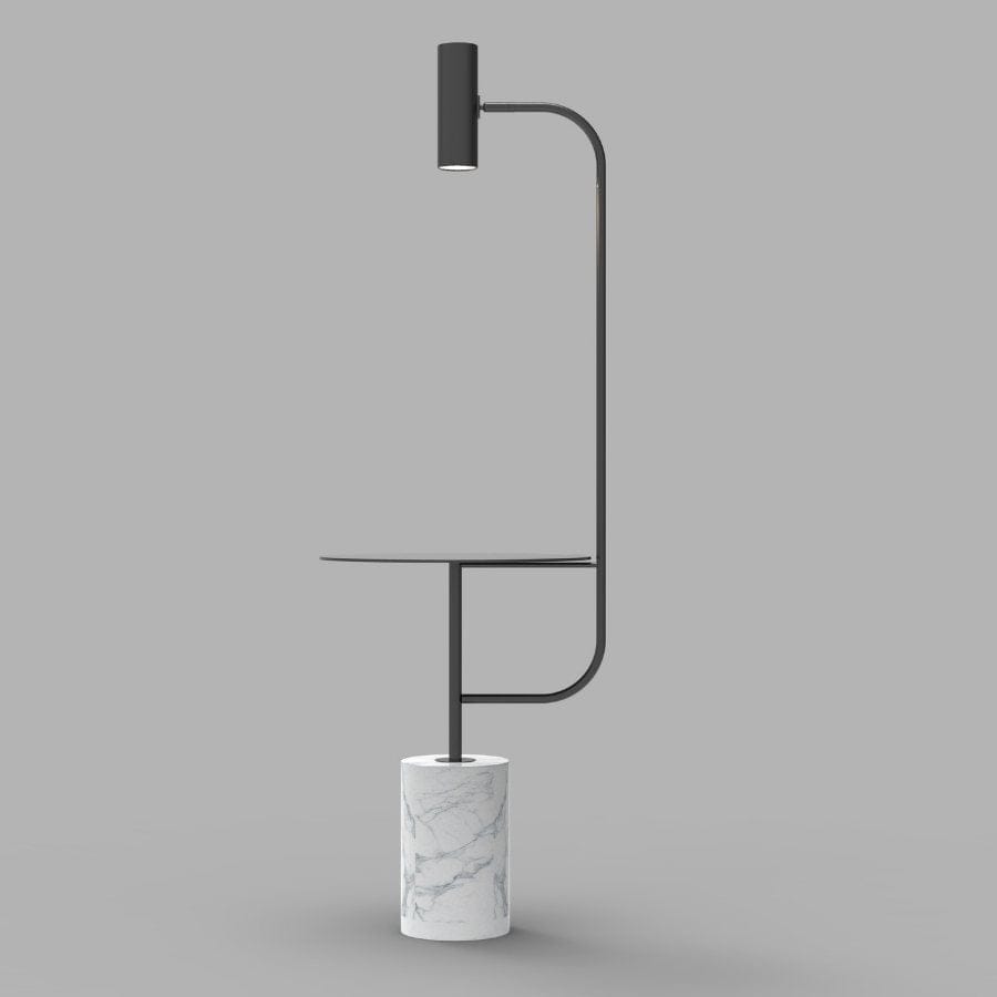 LumiMarble LED Gulvlampe – Moderne Design med Marmor og Justerbar Lys Bonusvis