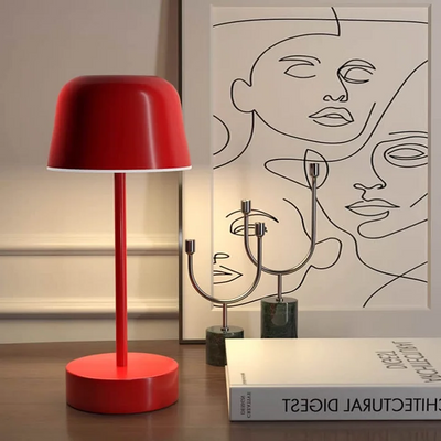 Prisma Bordlampe – Genopladelig med Justerbar Lysstyrke og 3 Lysfarver Bonusvis