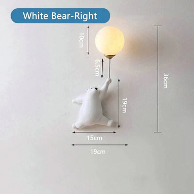 TeddyLight Væglampe – Sødt Børnevenligt Design med Blødt LED Lys Bonusvis