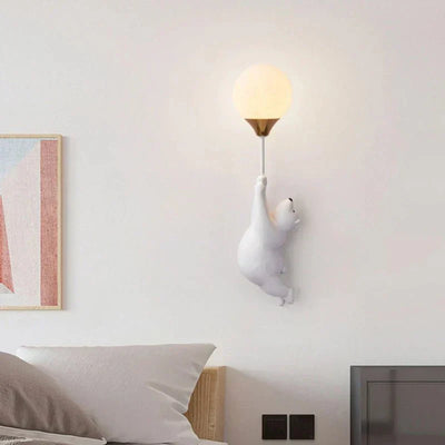 TeddyLight Væglampe – Sødt Børnevenligt Design med Blødt LED Lys Bonusvis