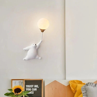 TeddyLight Væglampe – Sødt Børnevenligt Design med Blødt LED Lys Bonusvis