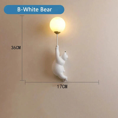 TeddyLight Væglampe – Sødt Børnevenligt Design med Blødt LED Lys Bonusvis