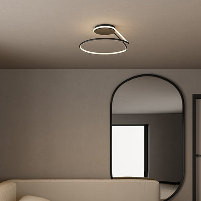 Moderne LED Plafonnier i Ringdesign – Justerbar og Energibesparende Belysning Bonusvis
