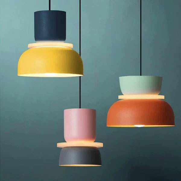 LumiNordic - Skandinavisk makronformet pendellampe i minimalistisk design Bonusvis