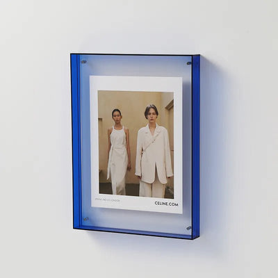 Acrylickramme – Transparent og Farverig, Moderne og Minimalistisk Design