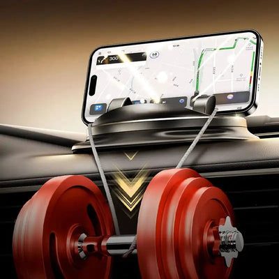 ViewGrip 360° Roterende Telefonholder til Bil – Universel Mobilholder med Stærkt Greb og Nem Montering til Dashboard og Ventilation Bonusvis