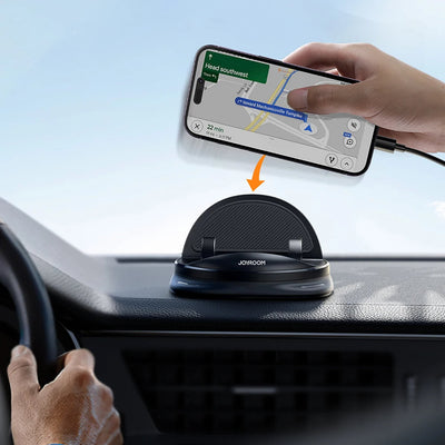 ViewGrip 360° Roterende Telefonholder til Bil – Universel Mobilholder med Stærkt Greb og Nem Montering til Dashboard og Ventilation Bonusvis