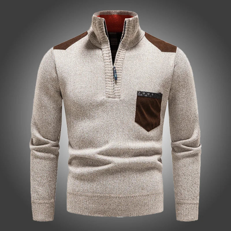 Arctic Shield Thermo Pullover til Mænd – Varm og Elegant til Vinteren