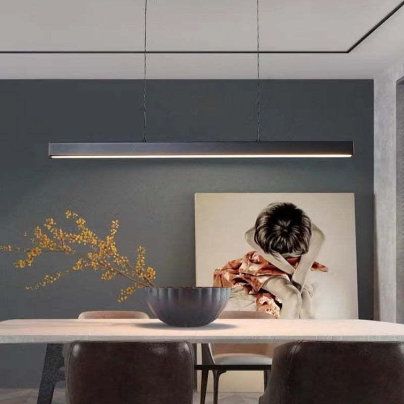 Edge industriel LED-pendel Sort Bonusvis
