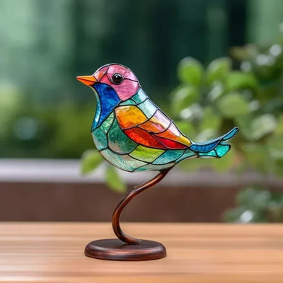 LuxeHome AvianElegance – Håndlavede Glasfugle i Kunstnerisk Design Bonusvis