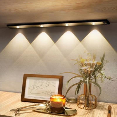 MotionGlow LED-lampe – Trådløs Belysning med Bevægelsessensor og Justerbar Lysstyrke Bonusvis