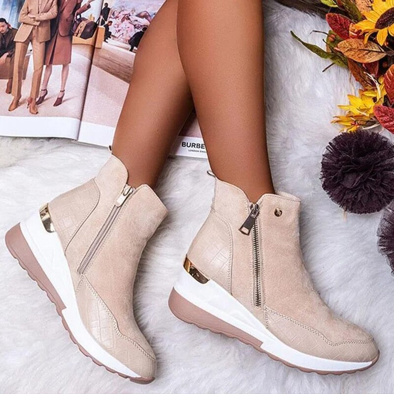 Orthopædiske Bottines – Komfort og Stil til Din Hverdag Beige Bonusvis