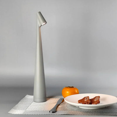 LumiFlex Trådløs LED Bordlampe – Minimalistisk Design med Touch-Dæmpning Grå Bonusvis
