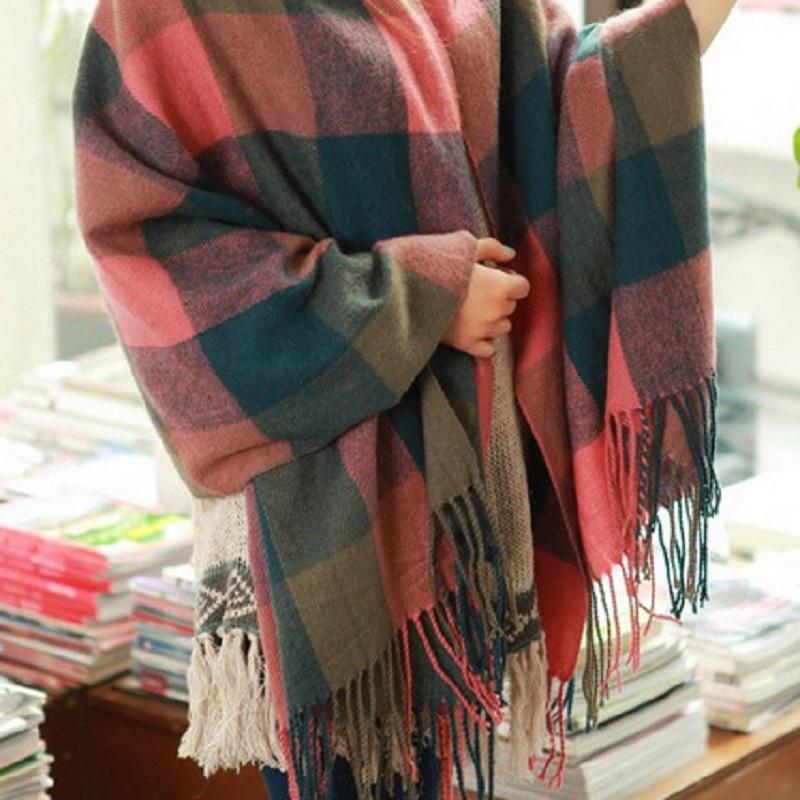 Elisa Cashmere Tørklæde – Elegant og Luksuriøs til Kolde Dage (10 Designs) Grå lyserød Bonusvis