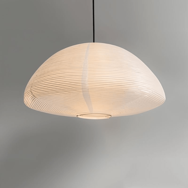 LumiEpure Lystre – Elegant Japansk Inspireret Lampe med Washi Papir og Metal Bonusvis