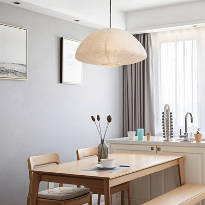 LumiEpure Lystre – Elegant Japansk Inspireret Lampe med Washi Papir og Metal Bonusvis