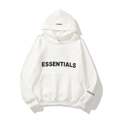 Hoodie Luxe Essential – Komfortabel og Stilfuld Sweatshirt med Kapuce Hvid Bonusvis