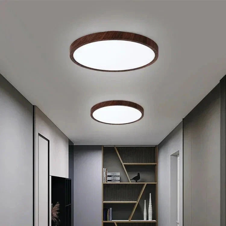 LumiThin - Ultratynd loftslampe i minimalistisk design med justerbart LED-lys Bonusvis