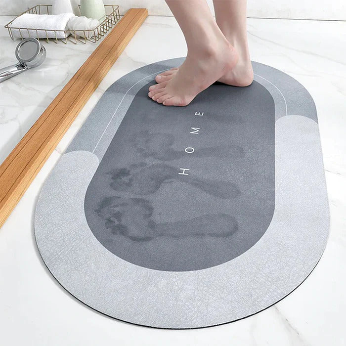 Magic Bath Mat – Ultra Absorberende og Antislip Badeværelsesmåtte Bonusvis