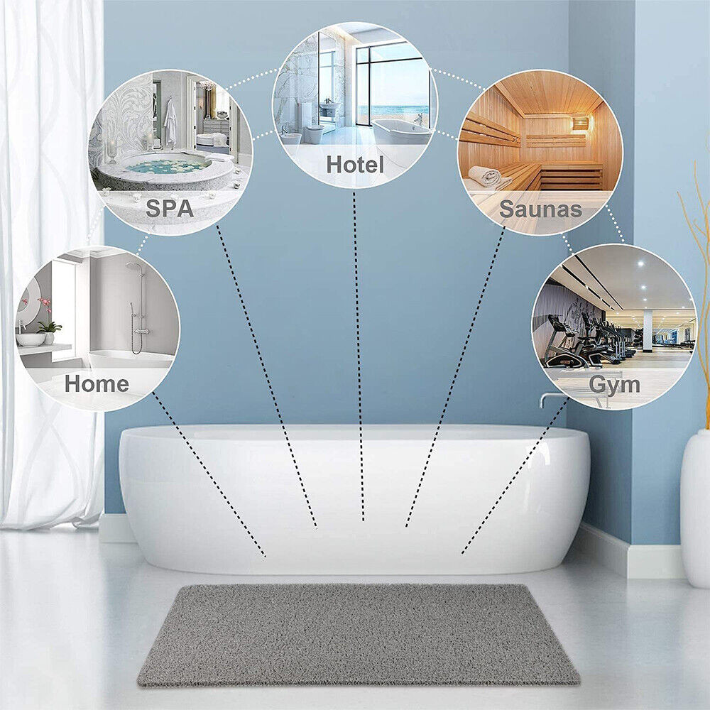 Safe Shower Mat – Antislip og Hygiejnisk Badeværelsesmåtte til Sikker Bruseoplevelse Bonusvis