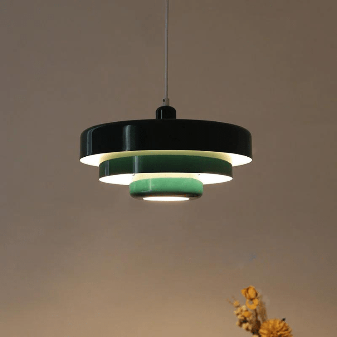 LumiVintage LED Pendellampe – Tidløs Elegance & Energieffektiv Belysning Grøn Varmt lys Bonusvis
