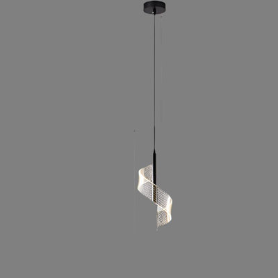 LED-pendler i moderne stil Sort-1 hoved Bonusvis