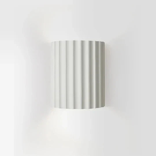 GlowResin Moderne Væglampe i Resin – Elegant LED Belysning til Dit Hjem Hvid Bonusvis
