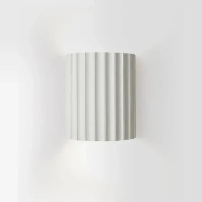 GlowResin Moderne Væglampe i Resin – Elegant LED Belysning til Dit Hjem Hvid Bonusvis