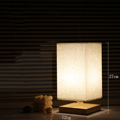 Chinastyle Lampe – Elegant Bordlampe i Træ og Bambus Bonusvis