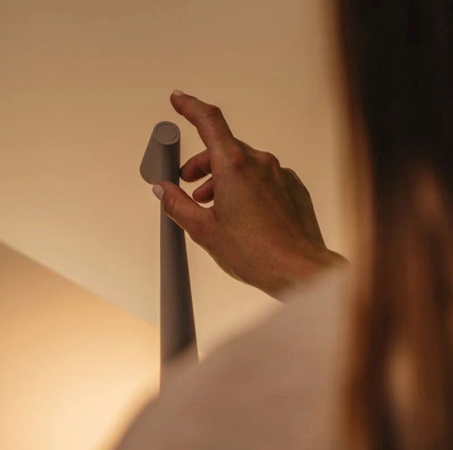 Lampe Nordic LED – Minimalistisk Trådløs Lampe med Touch Funktion Bonusvis