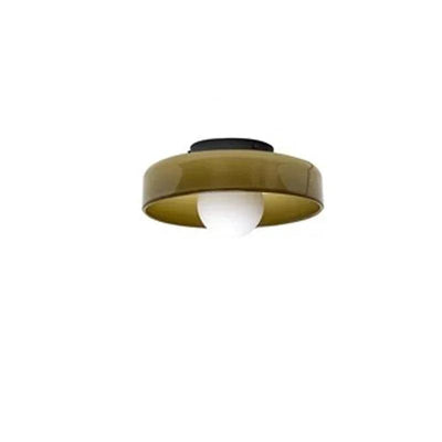 Lumina Loftlampe i Glas – Elegant og Minimalistisk Belysning til Dit Hjem Oliven grøn Bonusvis