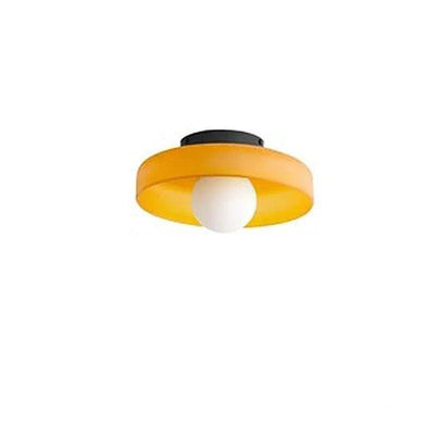 Lumina Loftlampe i Glas – Elegant og Minimalistisk Belysning til Dit Hjem Gul Bonusvis