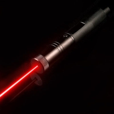 AstroPoint Laserpointer – Langdistance Laser med Op til 10.000 m Rækkevidde, USB-Opladning og Stjernehætte Rød Bonusvis