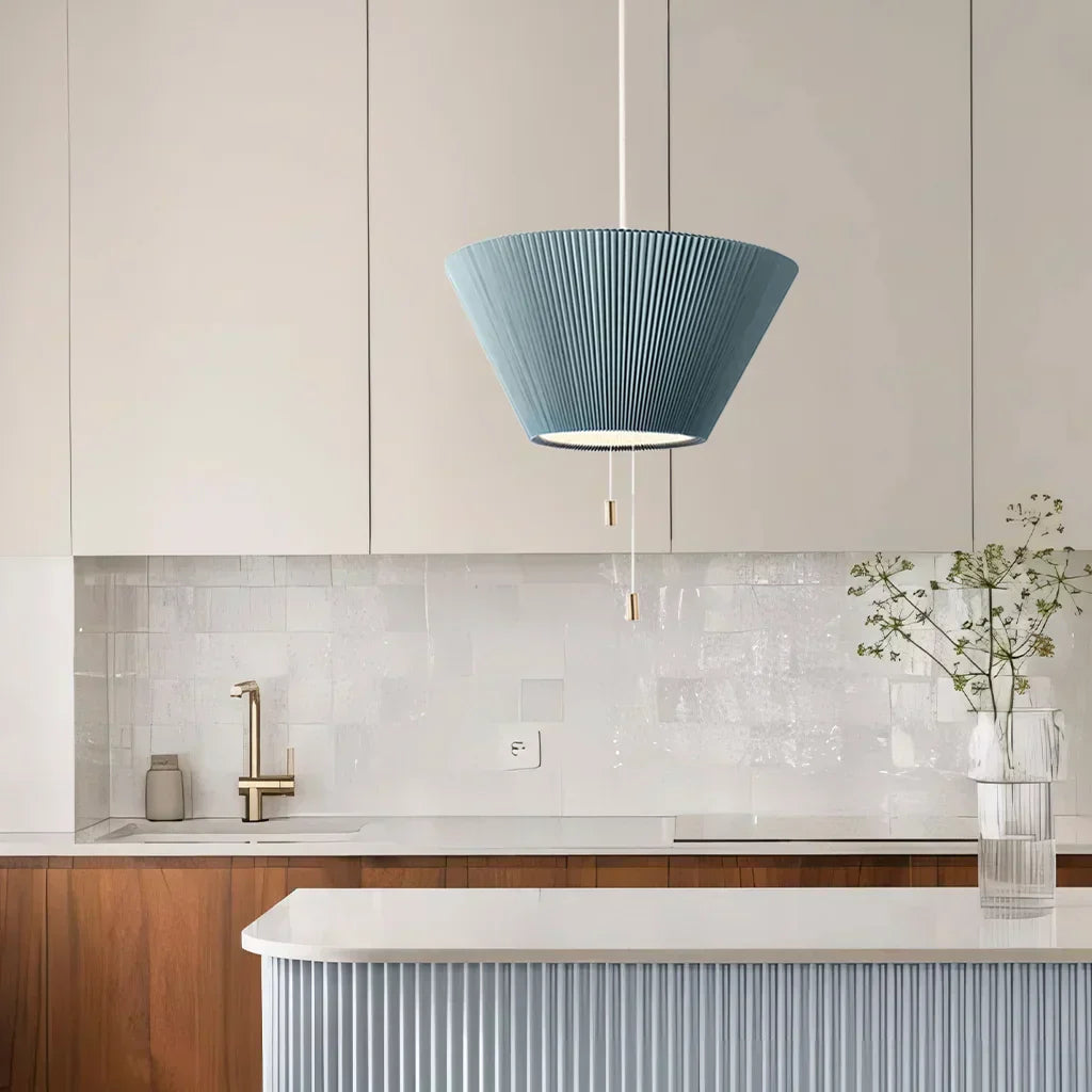 Méduse Ondra Pendellampe – Justerbar Belysning i Papir med LED Bonusvis