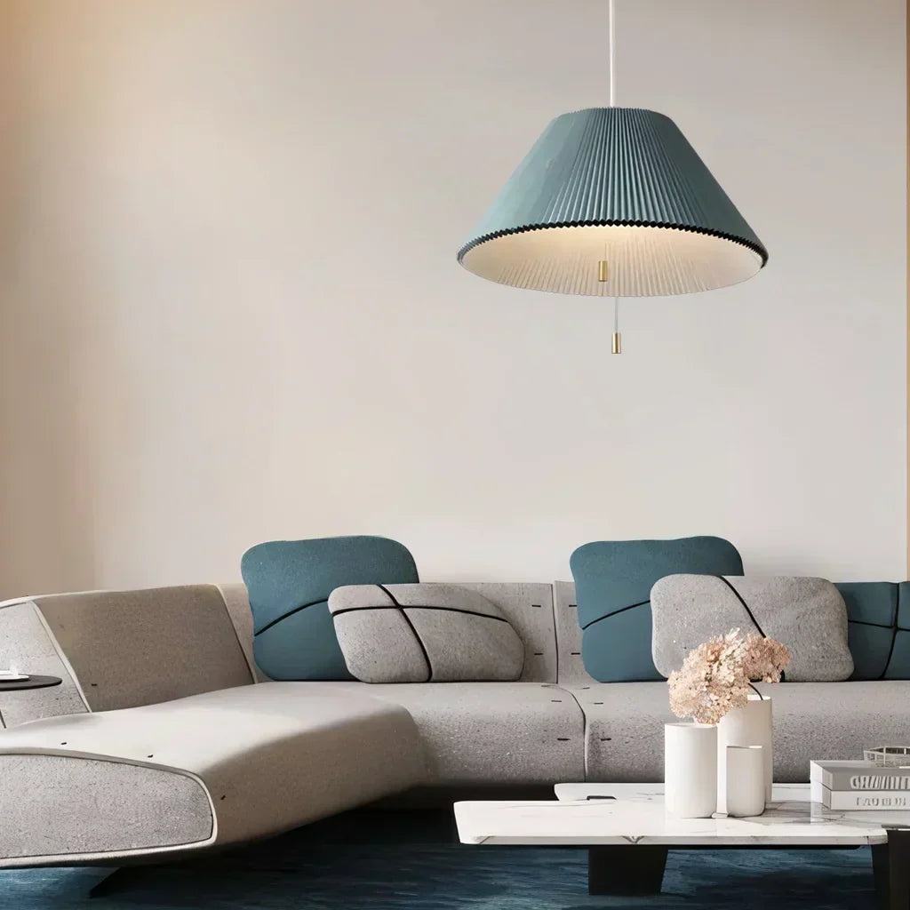 Méduse Ondra Pendellampe – Justerbar Belysning i Papir med LED Bonusvis