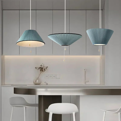 Méduse Ondra Pendellampe – Justerbar Belysning i Papir med LED Bonusvis