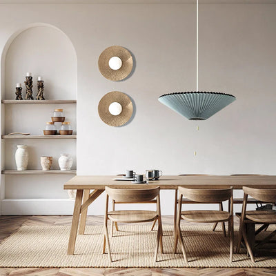 Méduse Ondra Pendellampe – Justerbar Belysning i Papir med LED Bonusvis